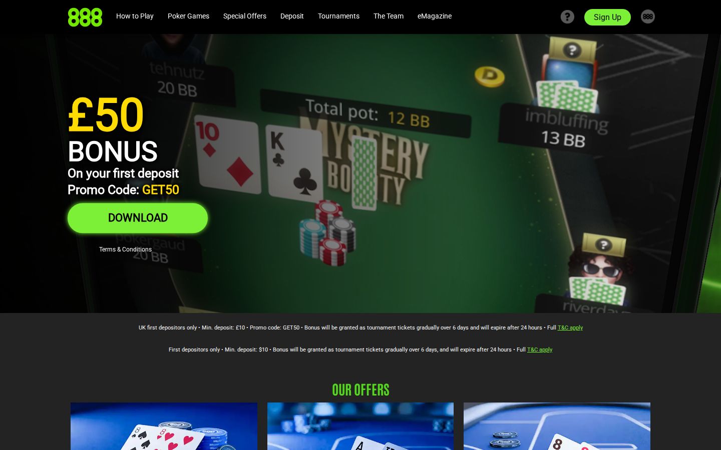 888poker homepage
